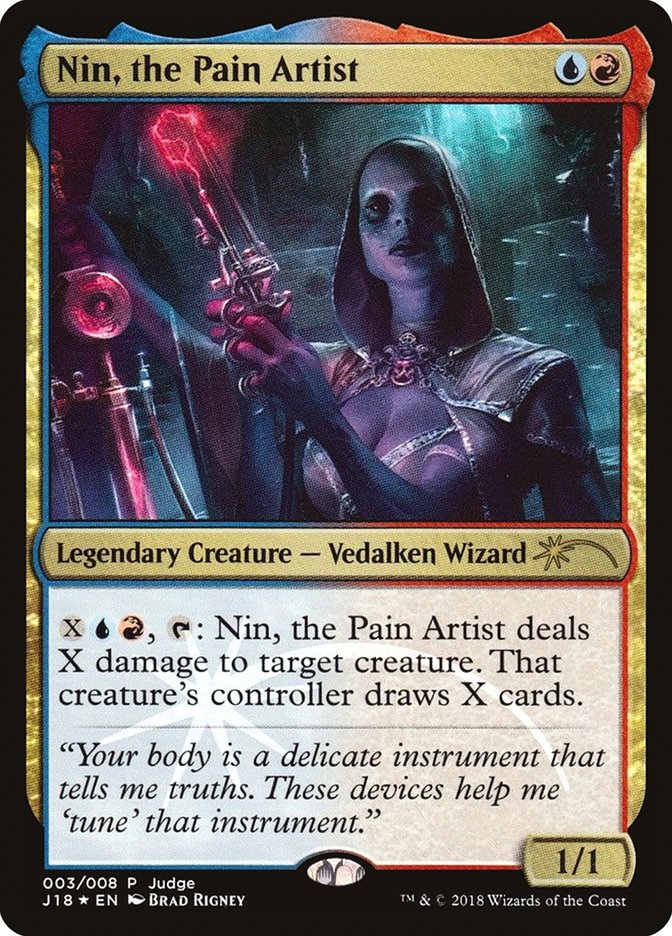 Nin, the Pain Artist [Judge Gift Cards 2018] | Galaxy Games LLC