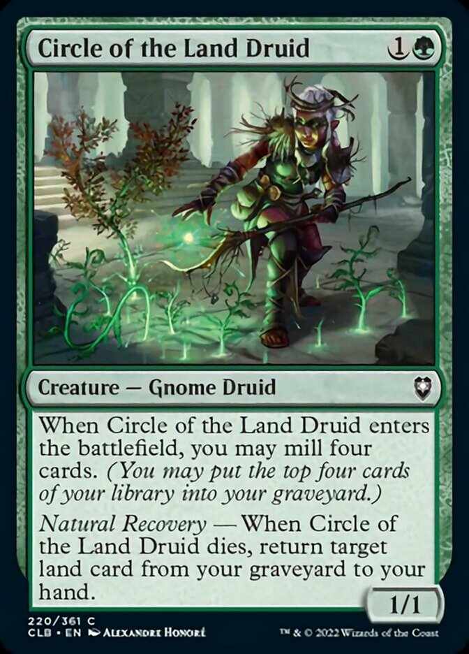 Circle of the Land Druid [Commander Legends: Battle for Baldur's Gate] | Galaxy Games LLC