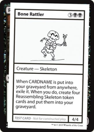 Bone Rattler (2021 Edition) [Mystery Booster Playtest Cards] | Galaxy Games LLC