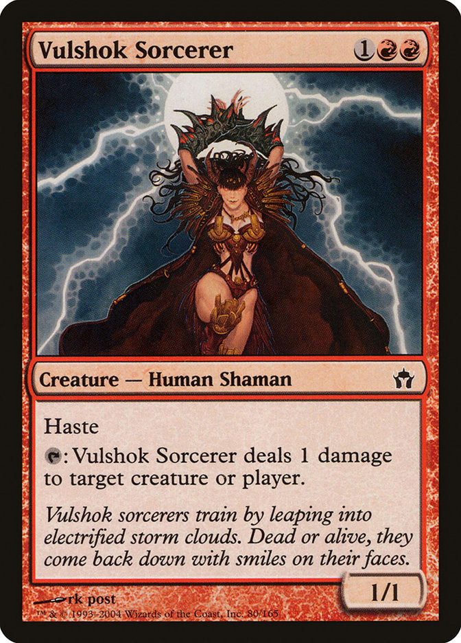 Vulshok Sorcerer [Fifth Dawn] | Galaxy Games LLC