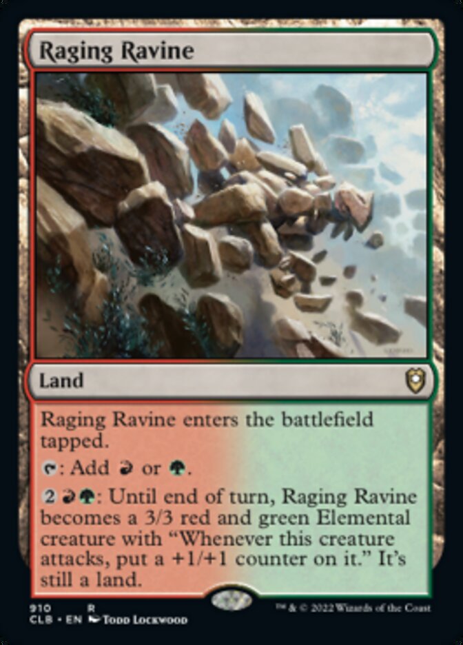 Raging Ravine [Commander Legends: Battle for Baldur's Gate] | Galaxy Games LLC