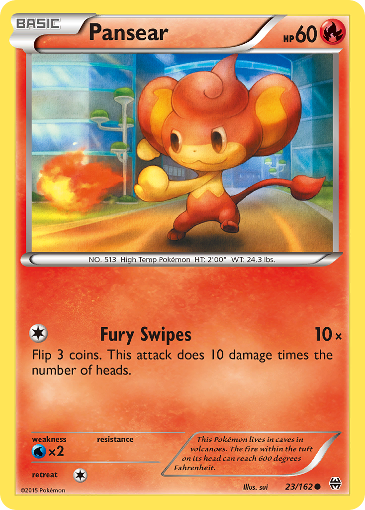 Pansear (23/162) [XY: BREAKthrough] | Galaxy Games LLC