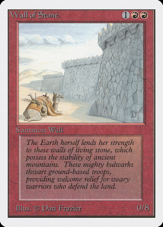 Wall of Stone [Unlimited Edition] | Galaxy Games LLC
