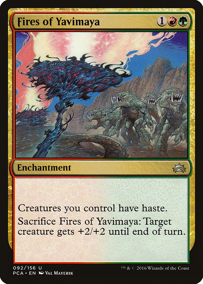Fires of Yavimaya [Planechase Anthology] | Galaxy Games LLC