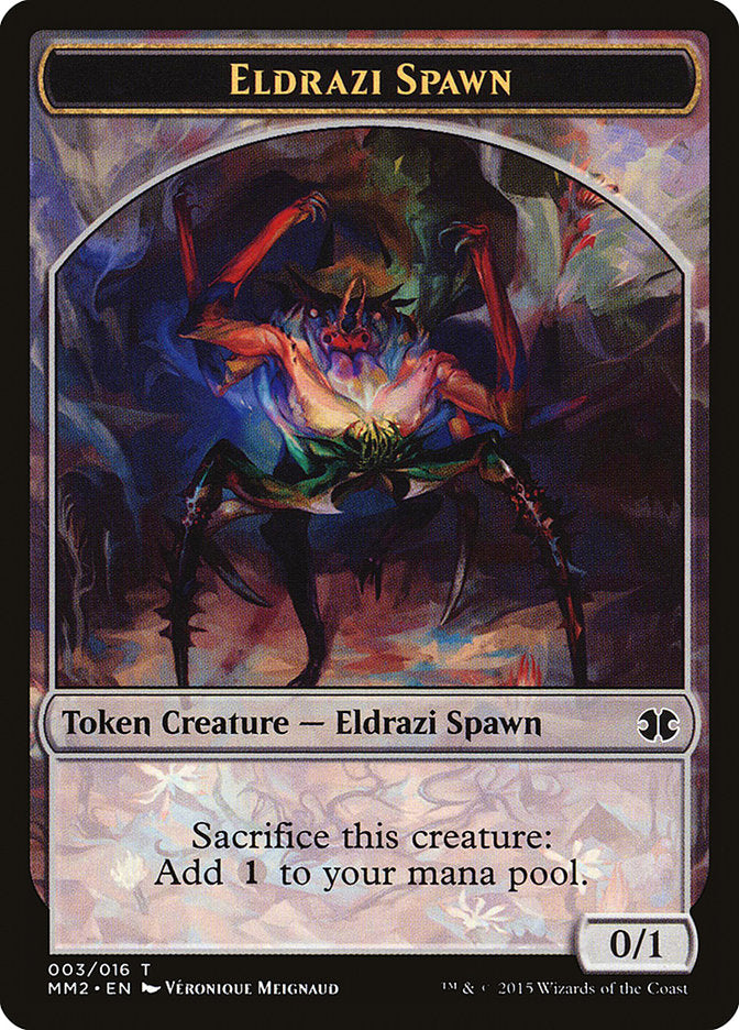 Eldrazi Spawn Token (003/016) [Modern Masters 2015 Tokens] | Galaxy Games LLC