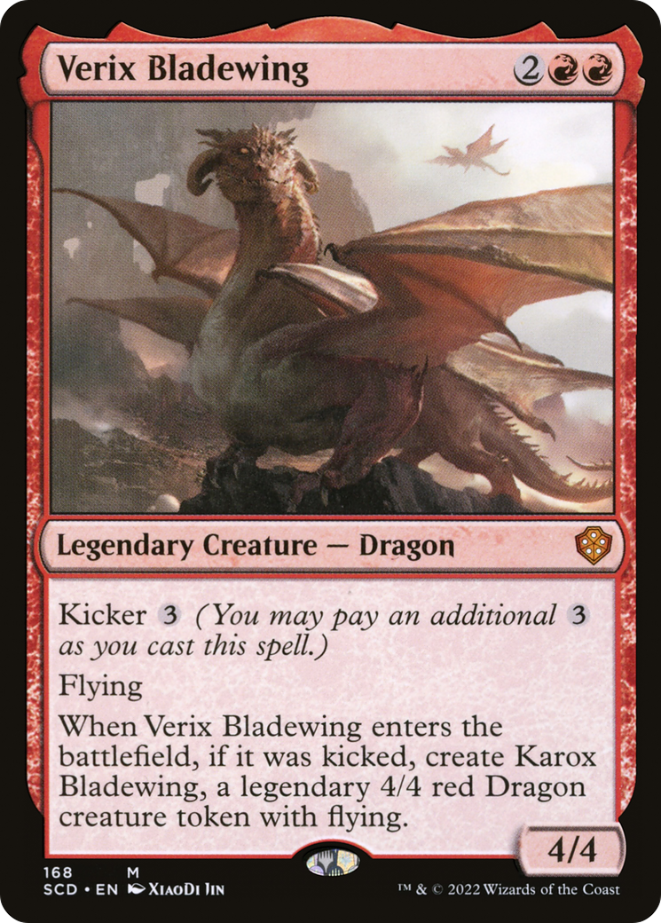 Verix Bladewing [Starter Commander Decks] | Galaxy Games LLC