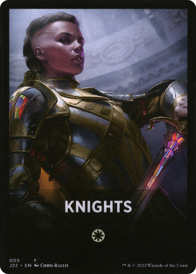 Knights Theme Card [Jumpstart 2022 Front Cards] | Galaxy Games LLC