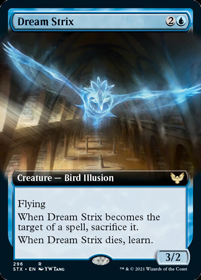 Dream Strix (Extended Art) [Strixhaven: School of Mages] | Galaxy Games LLC