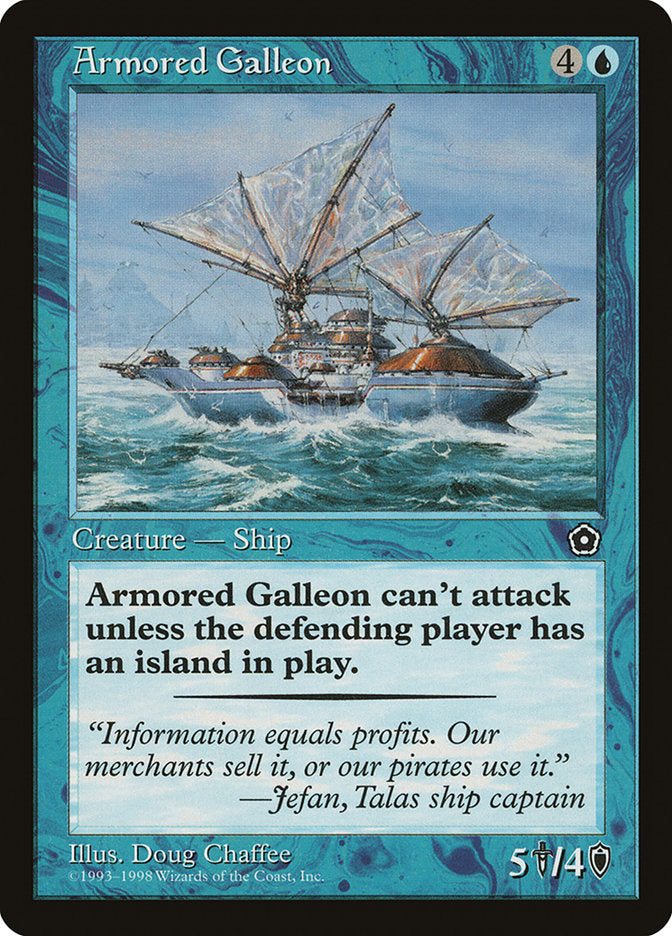 Armored Galleon [Portal Second Age] | Galaxy Games LLC