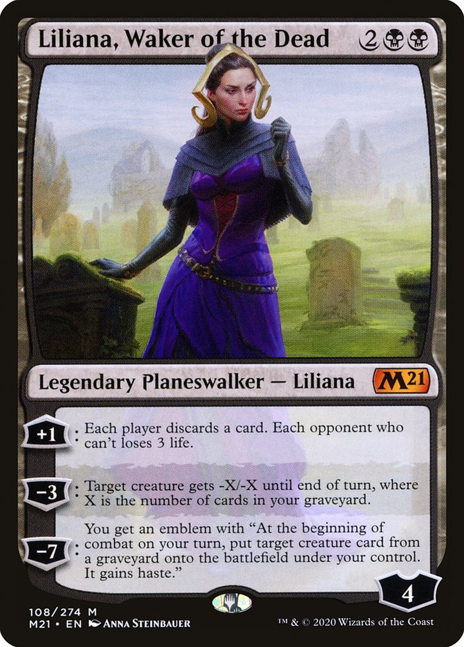 Liliana, Waker of the Dead [Core Set 2021] | Galaxy Games LLC