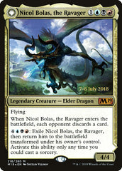 Nicol Bolas, the Ravager // Nicol Bolas, the Arisen [Core Set 2019 Prerelease Promos] | Galaxy Games LLC