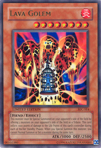 Lava Golem [IOC-SE4] Ultra Rare | Galaxy Games LLC