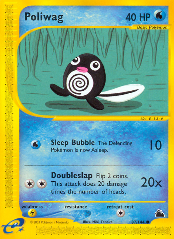 Poliwag (87/144) [Skyridge] | Galaxy Games LLC