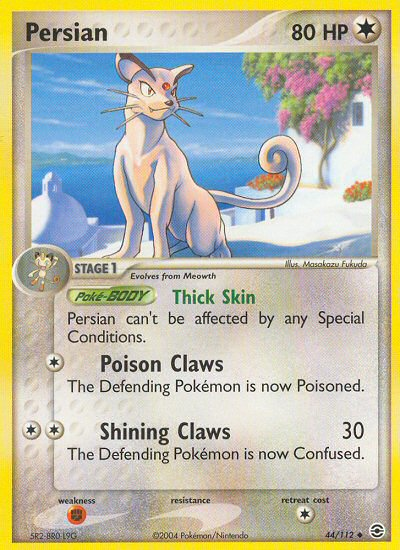 Persian (44/112) [EX: FireRed & LeafGreen] | Galaxy Games LLC