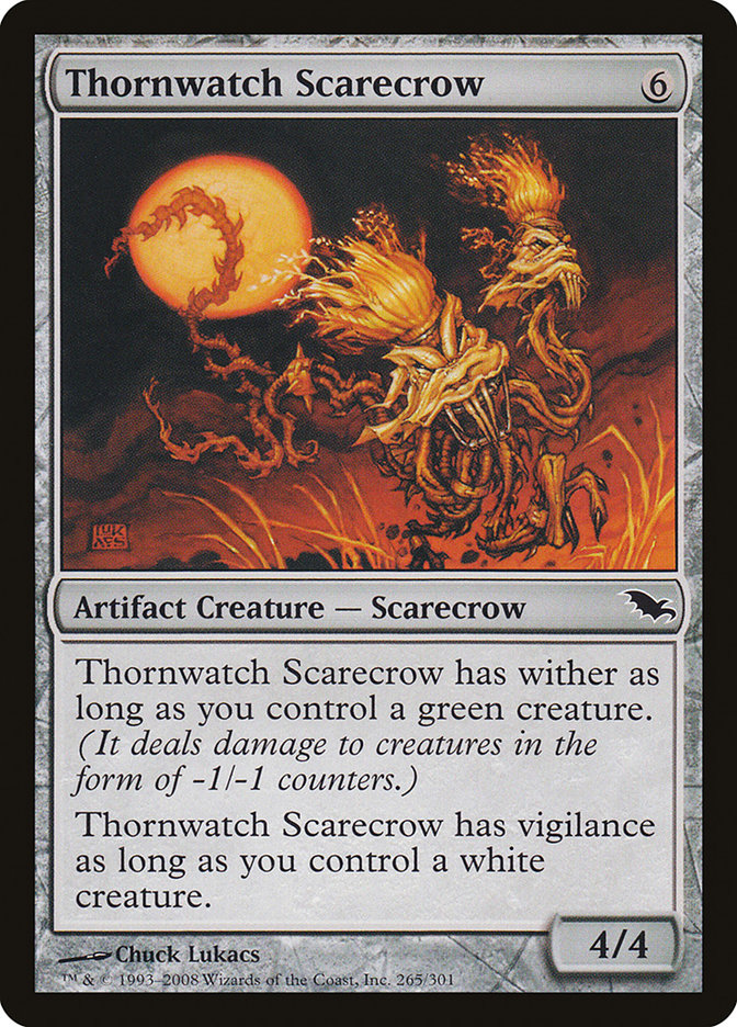 Thornwatch Scarecrow [Shadowmoor] | Galaxy Games LLC