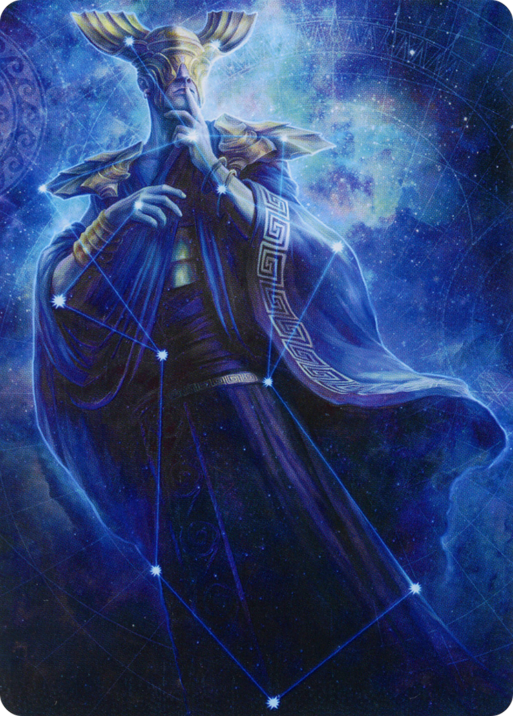 Atris, Oracle of Half-Truths Art Card [March of the Machine Art Series] | Galaxy Games LLC