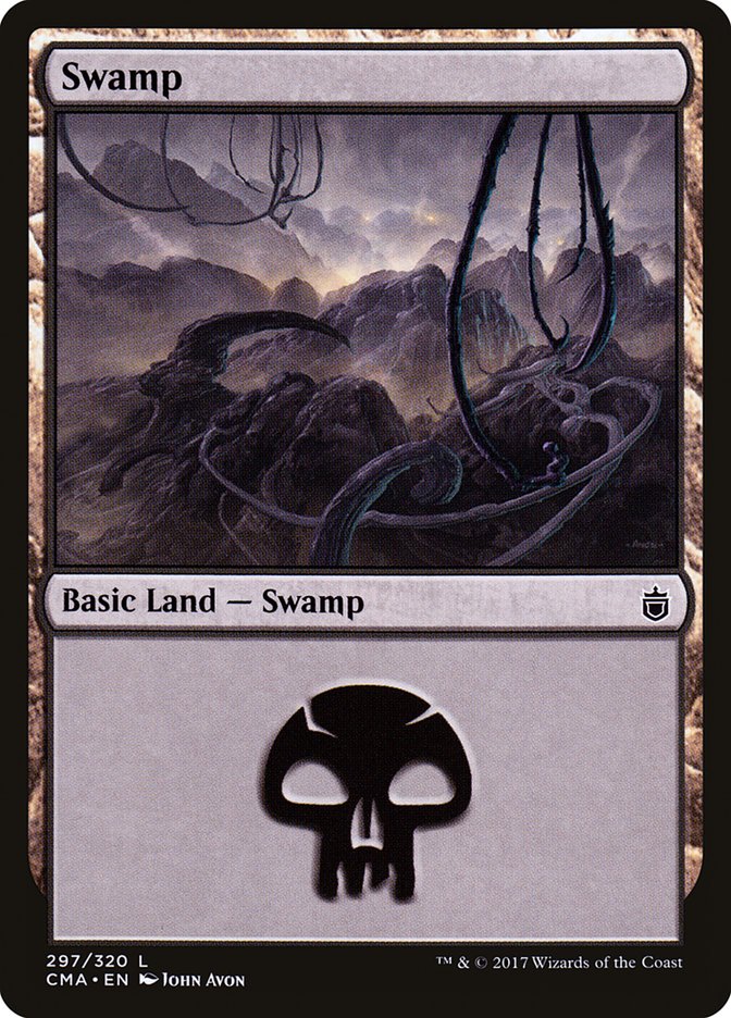 Swamp (297) [Commander Anthology] | Galaxy Games LLC