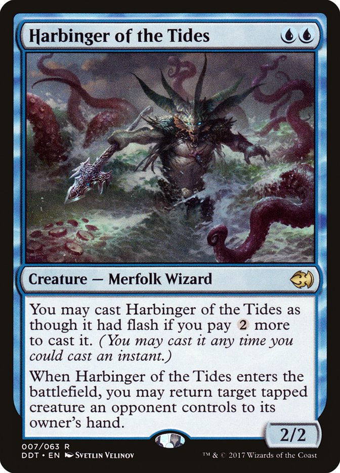 Harbinger of the Tides [Duel Decks: Merfolk vs. Goblins] | Galaxy Games LLC