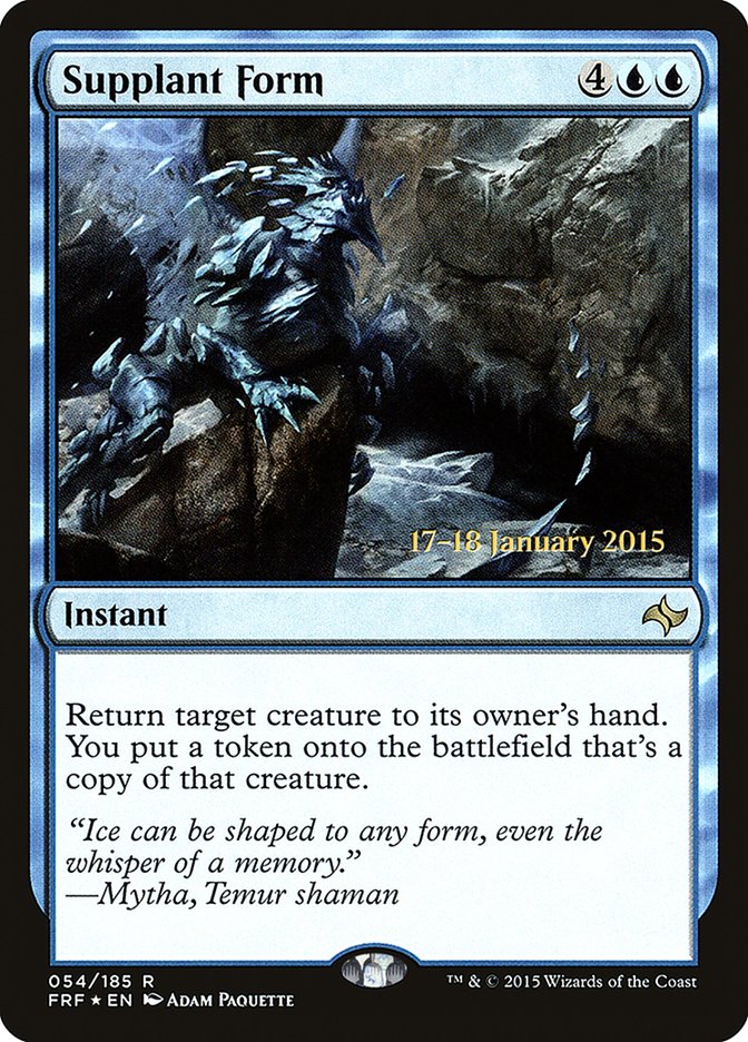 Supplant Form [Fate Reforged Prerelease Promos] | Galaxy Games LLC