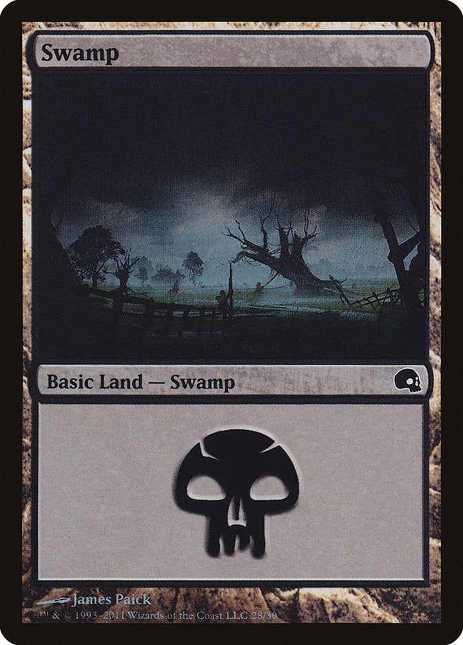 Swamp (28) [Premium Deck Series: Graveborn] | Galaxy Games LLC