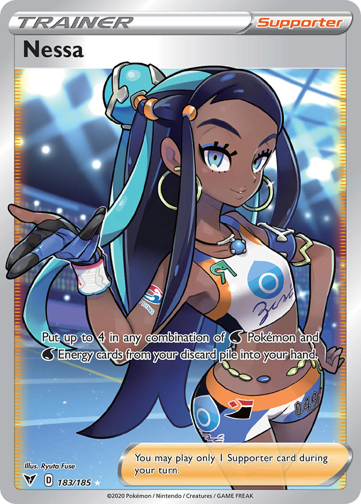 Nessa (183/185) [Sword & Shield: Vivid Voltage] | Galaxy Games LLC