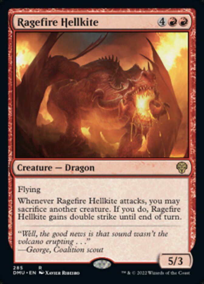 Ragefire Hellkite [Dominaria United] | Galaxy Games LLC