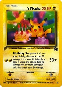 Pikachu (24) (Birthday) [Pikachu World Collection Promos] | Galaxy Games LLC