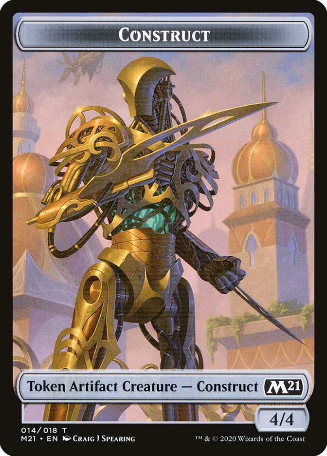 Construct Token [Core Set 2021 Tokens] | Galaxy Games LLC