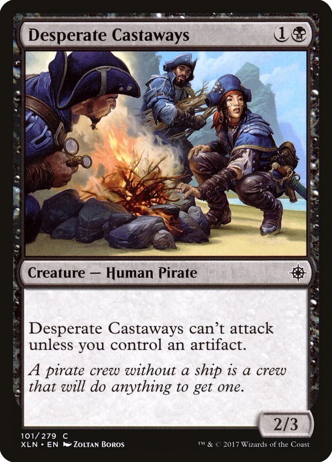 Desperate Castaways [Ixalan] | Galaxy Games LLC