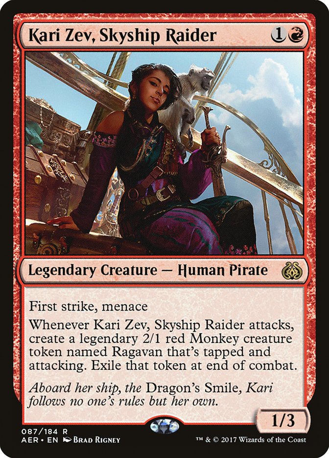 Kari Zev, Skyship Raider [Aether Revolt] | Galaxy Games LLC