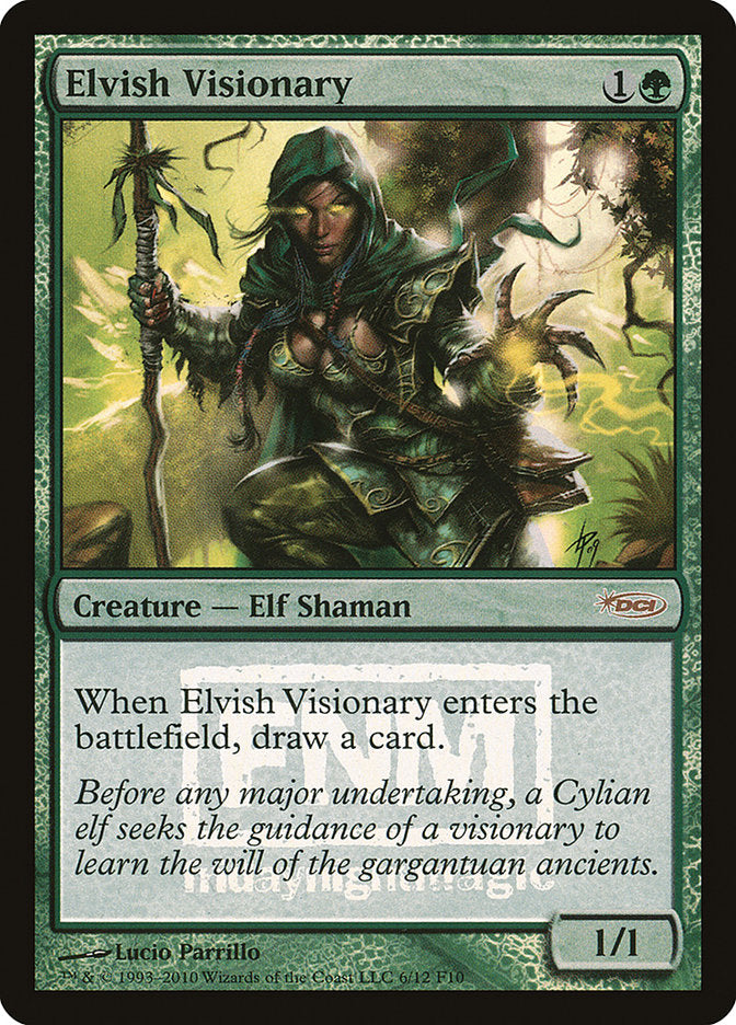 Elvish Visionary [Friday Night Magic 2010] | Galaxy Games LLC