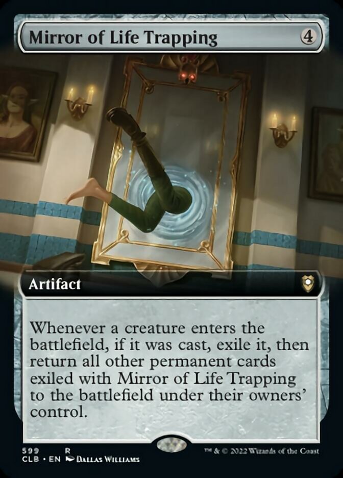 Mirror of Life Trapping (Extended Art) [Commander Legends: Battle for Baldur's Gate] | Galaxy Games LLC