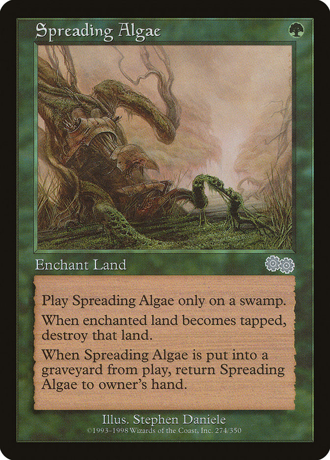 Spreading Algae [Urza's Saga] | Galaxy Games LLC