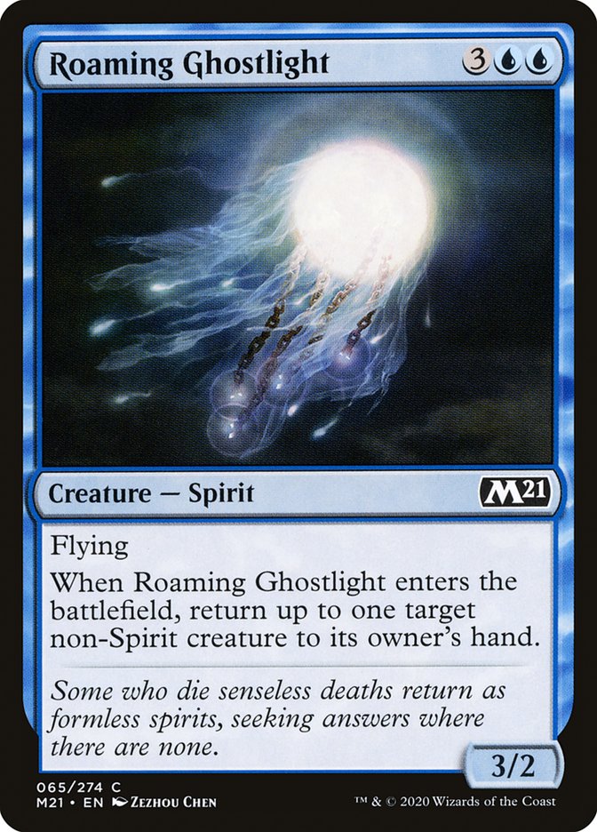 Roaming Ghostlight [Core Set 2021] | Galaxy Games LLC