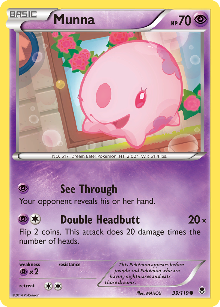 Munna (39/119) [XY: Phantom Forces] | Galaxy Games LLC