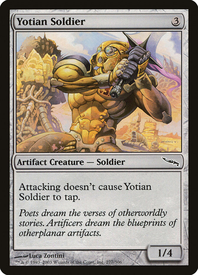 Yotian Soldier [Mirrodin] | Galaxy Games LLC