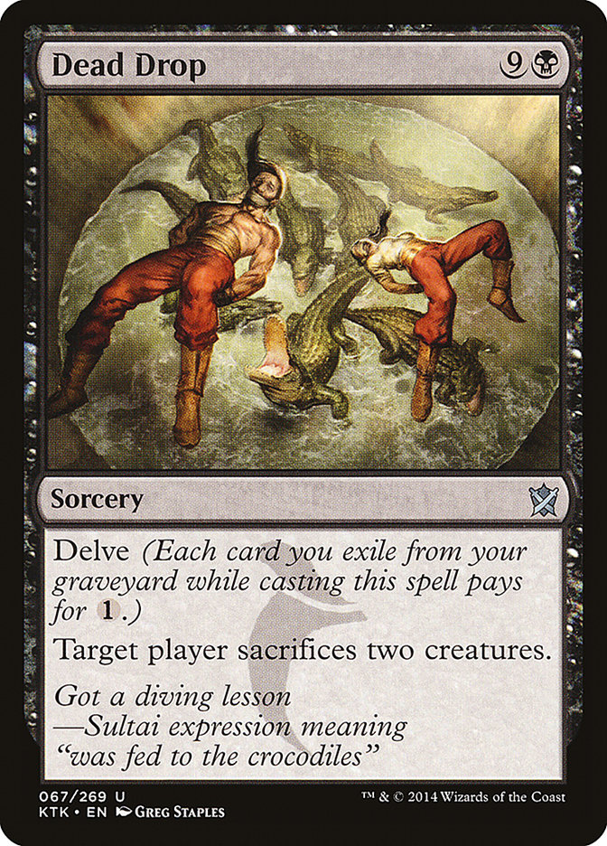 Dead Drop [Khans of Tarkir] | Galaxy Games LLC