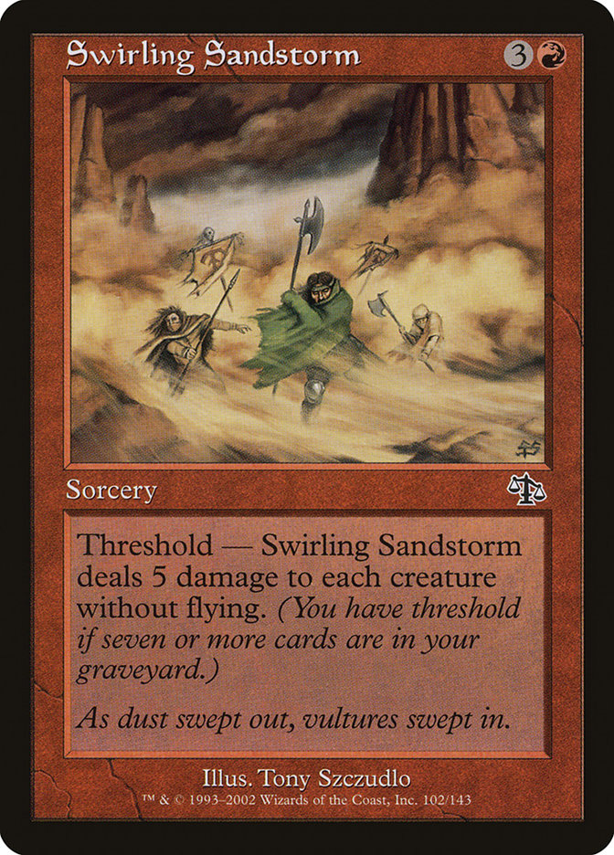 Swirling Sandstorm [Judgment] | Galaxy Games LLC