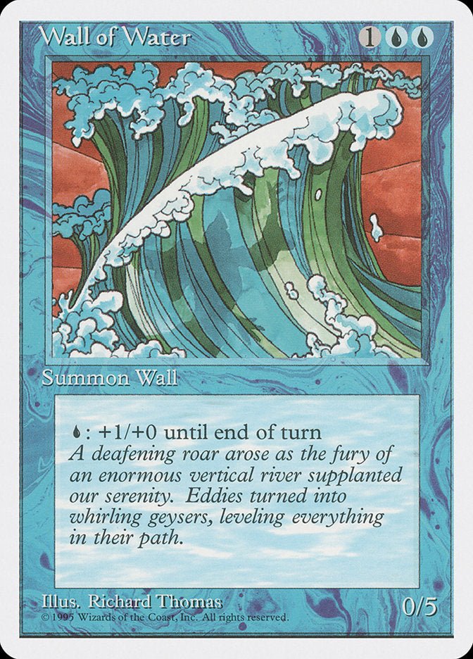 Wall of Water [Fourth Edition] | Galaxy Games LLC