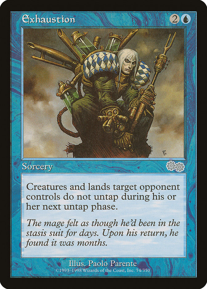 Exhaustion [Urza's Saga] | Galaxy Games LLC