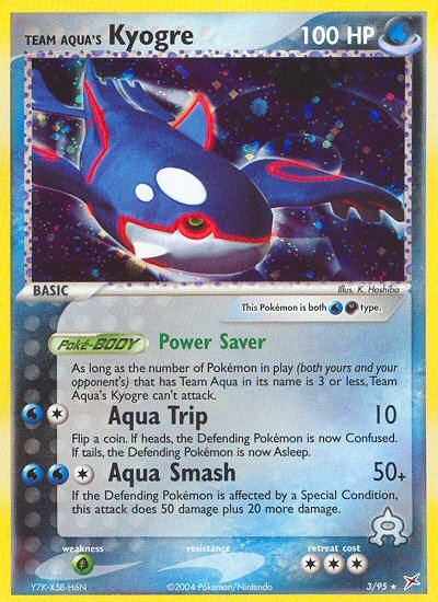 Team Aqua's Kyogre (3/95) [EX: Team Magma vs Team Aqua] | Galaxy Games LLC