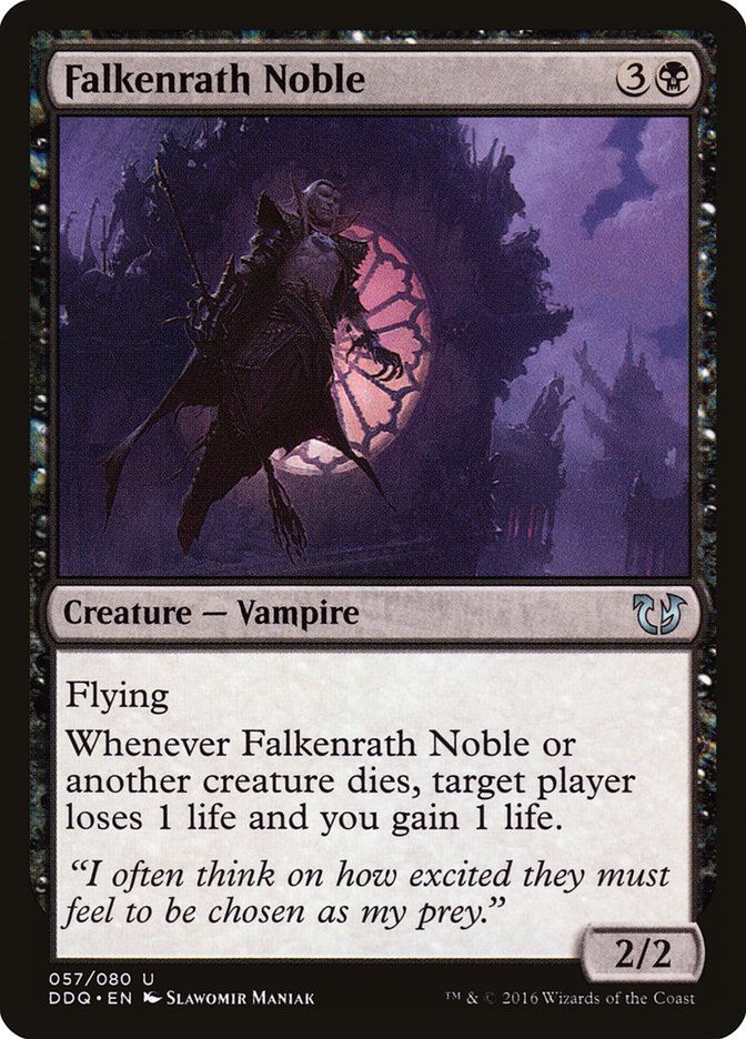 Falkenrath Noble [Duel Decks: Blessed vs. Cursed] | Galaxy Games LLC