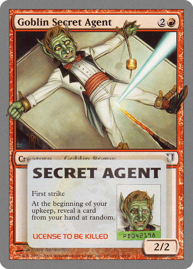 Goblin Secret Agent [Unhinged] | Galaxy Games LLC