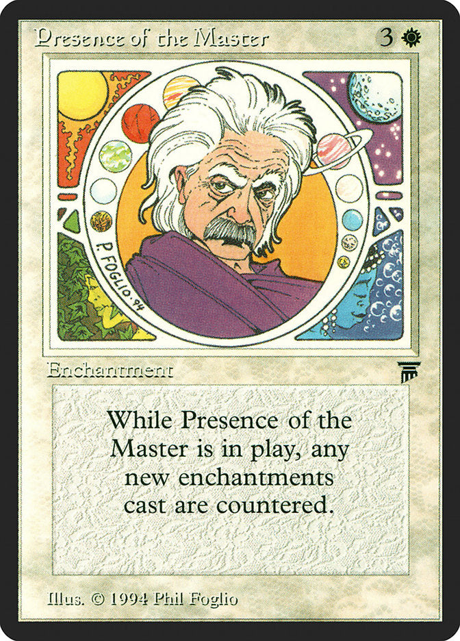 Presence of the Master [Legends] | Galaxy Games LLC