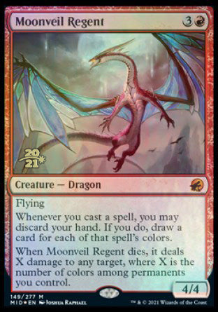 Moonveil Regent [Innistrad: Midnight Hunt Prerelease Promos] | Galaxy Games LLC