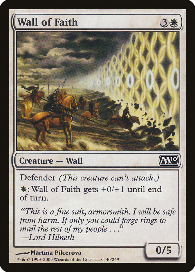 Wall of Faith [Magic 2010] | Galaxy Games LLC