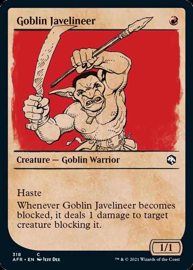 Goblin Javelineer (Showcase) [Dungeons & Dragons: Adventures in the Forgotten Realms] | Galaxy Games LLC