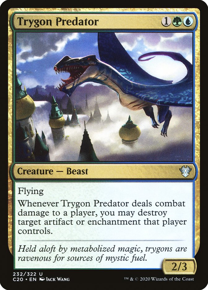 Trygon Predator [Commander 2020] | Galaxy Games LLC