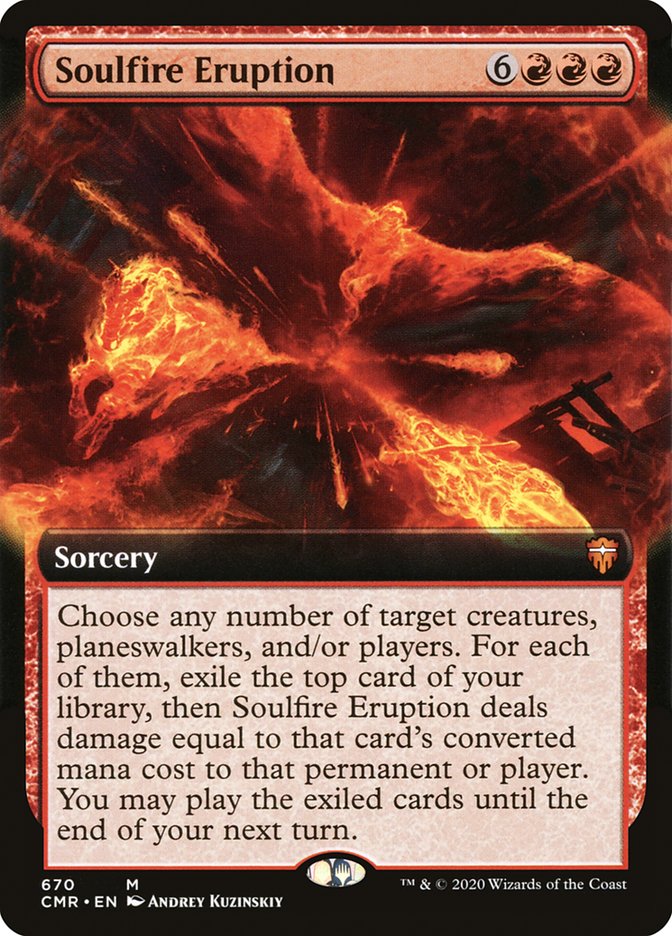 Soulfire Eruption (Extended Art) [Commander Legends] | Galaxy Games LLC