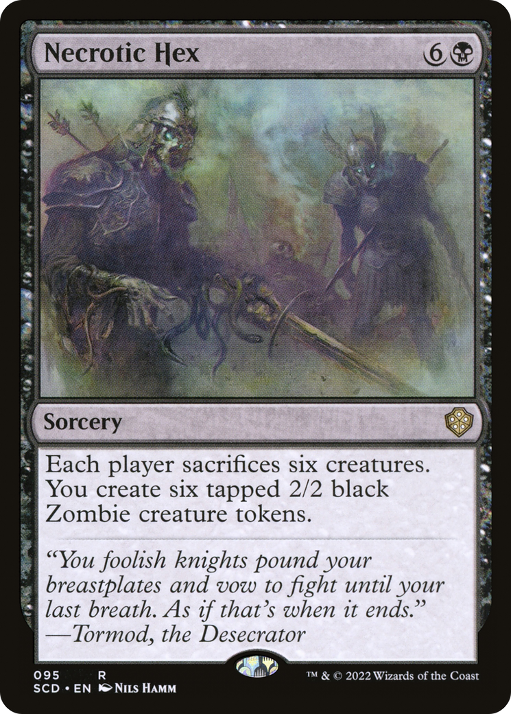 Necrotic Hex [Starter Commander Decks] | Galaxy Games LLC